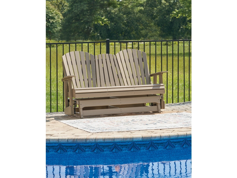 Hyland wave Outdoor Glider Loveseat