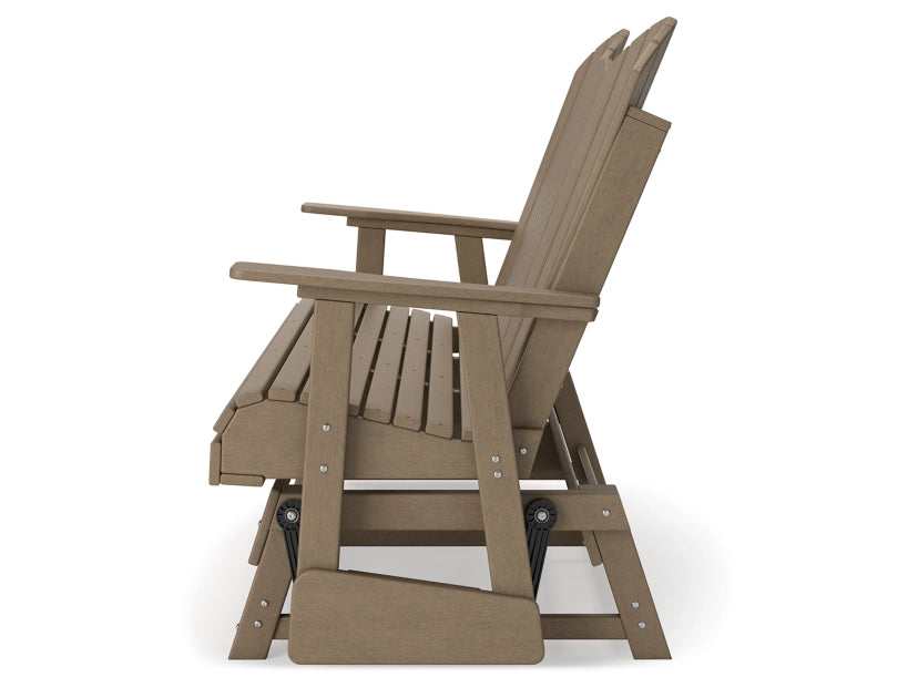 Hyland wave Outdoor Glider Loveseat