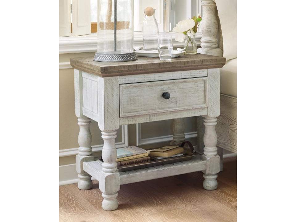 Havalance 28" 1 Drawer Charging Nightstand
