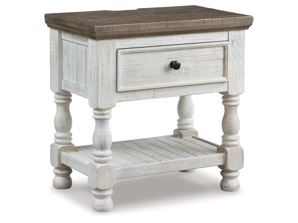 Havalance 28" 1 Drawer Charging Nightstand