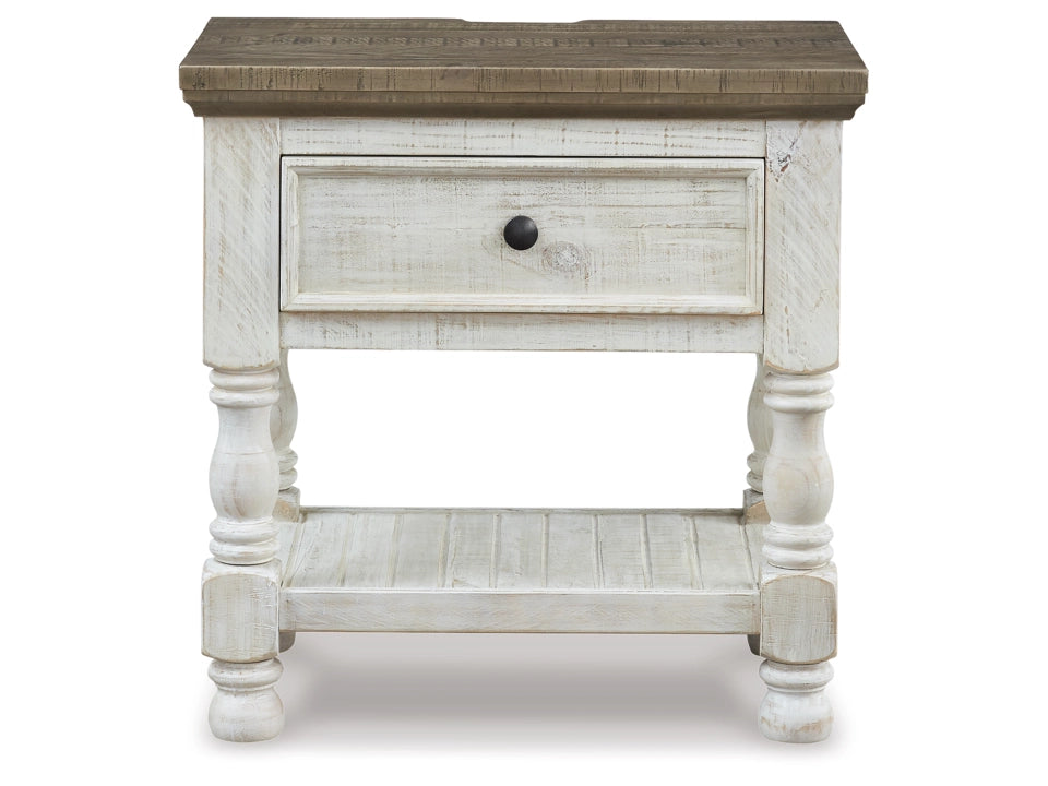 Havalance 28" 1 Drawer Charging Nightstand
