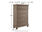 Lettner 5 Drawer Chest of Drawers