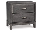 Caitbrook 26" 2 Drawer Nightstand