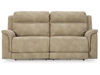 Next-Gen DuraPella Performance Fabric Dual Power Reclining Sofa