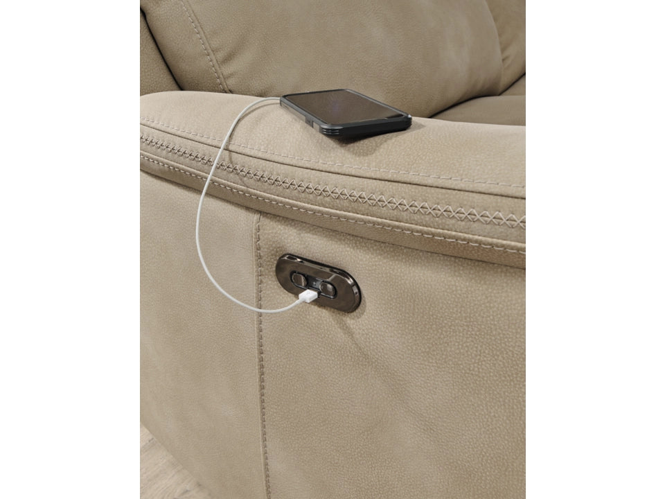 Next-Gen DuraPella Performance Fabric Dual Power Reclining Sofa