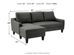 Jarreau Sofa Chaise Sleeper