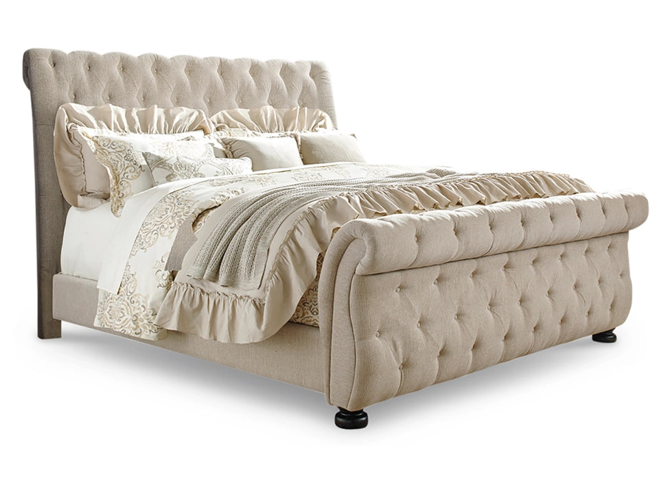 Willenburg Queen Upholstered Sleigh Bed