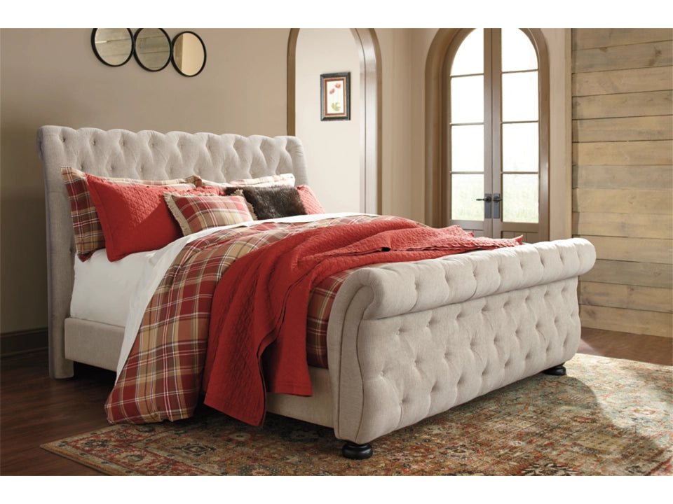 Willenburg Queen Upholstered Sleigh Bed