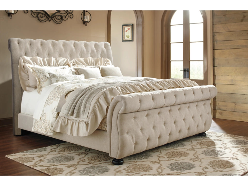 Willenburg Queen Upholstered Sleigh Bed